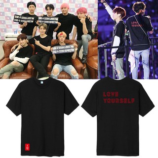 ÁO PHÔNG IN CHỮ ARMY BTS + ẢNH THẬT