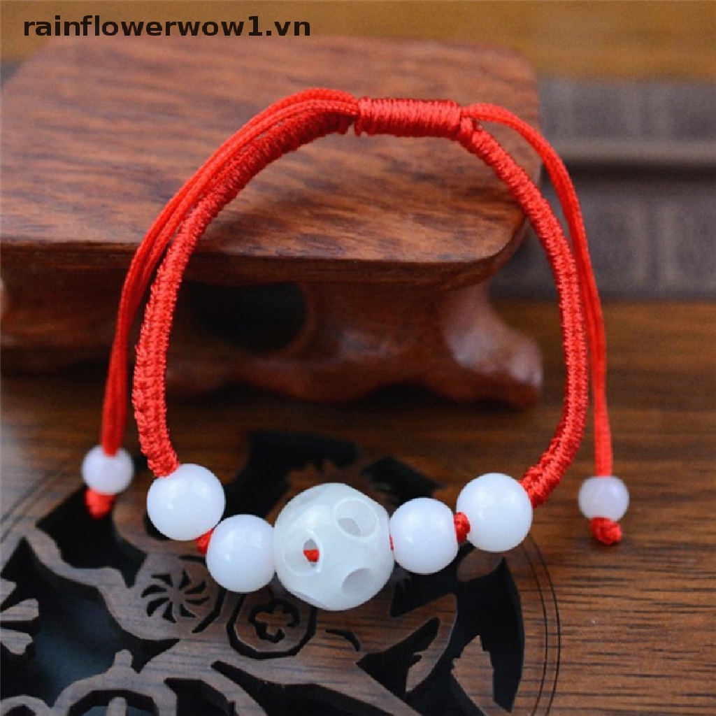 (VNRAIN) 1 Vòng Tay Ren Đỏ Mang Lại May Mắn