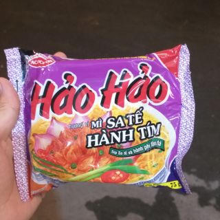 Mì Hảo Hảo Sa Tế Hành Tím 75g set 5 gói