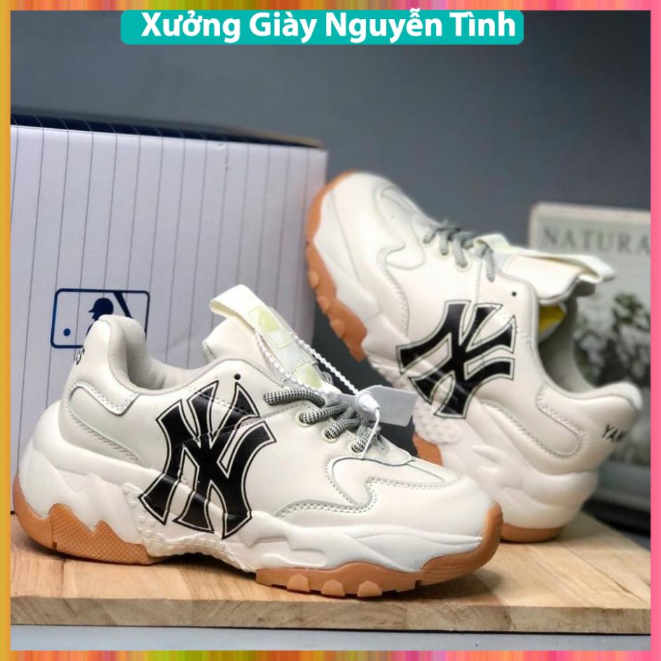 Giày NY đế nâu giày thể thao 𝐌𝐋𝐁 NY đế nâu tăng chiều cao Nam Nữ