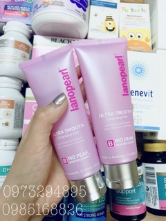 Sữa rửa mặt Lanopearl Úc