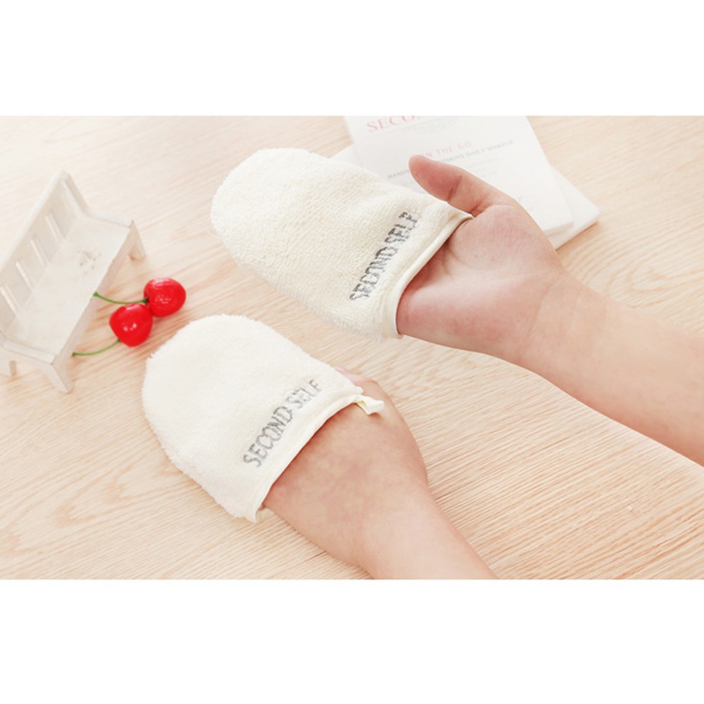 Găng Tay Sợi Cotton Tẩy Trang Chuyên Nghiệp Second Self