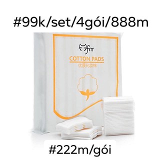 (order trung) Bông tẩy trang Cotton Pad 222 Miếng Nội địa Trung Quốc