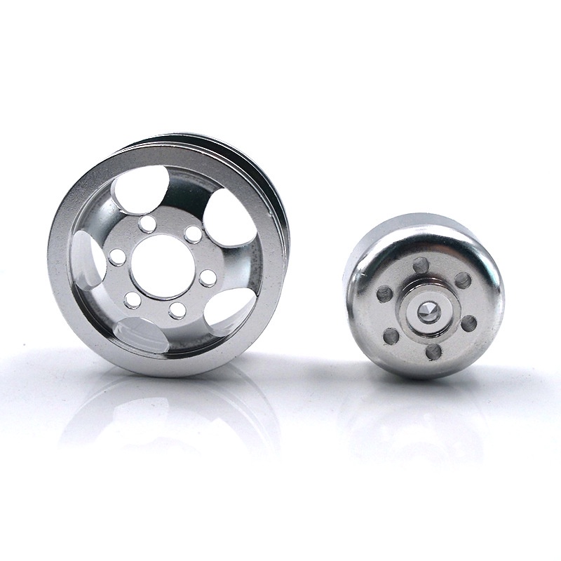 Vành Bánh Xe Chống Sốc Bằng Kim Loại Cho Xe Tải Điều Khiển Từ Xa WPL B1 B16 B24 B36 C14 C24 1 / 16
