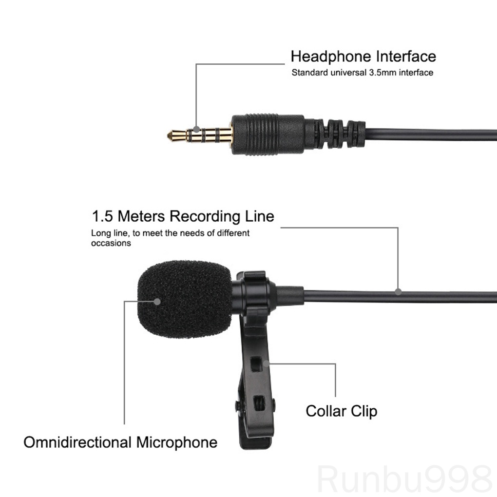 Bộ 2 micro cài áo có kẹp tiện dụng