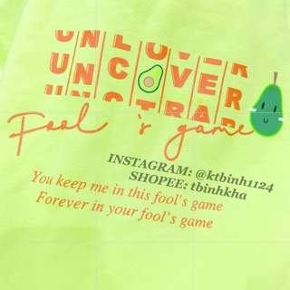 JACKET FOOL’S GAME UNCOVER MÀU BƠ