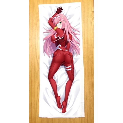 Gối ôm Darling in the Franxx dài 40cm x 1m /Gối ngủ dài game darling in the Franxx