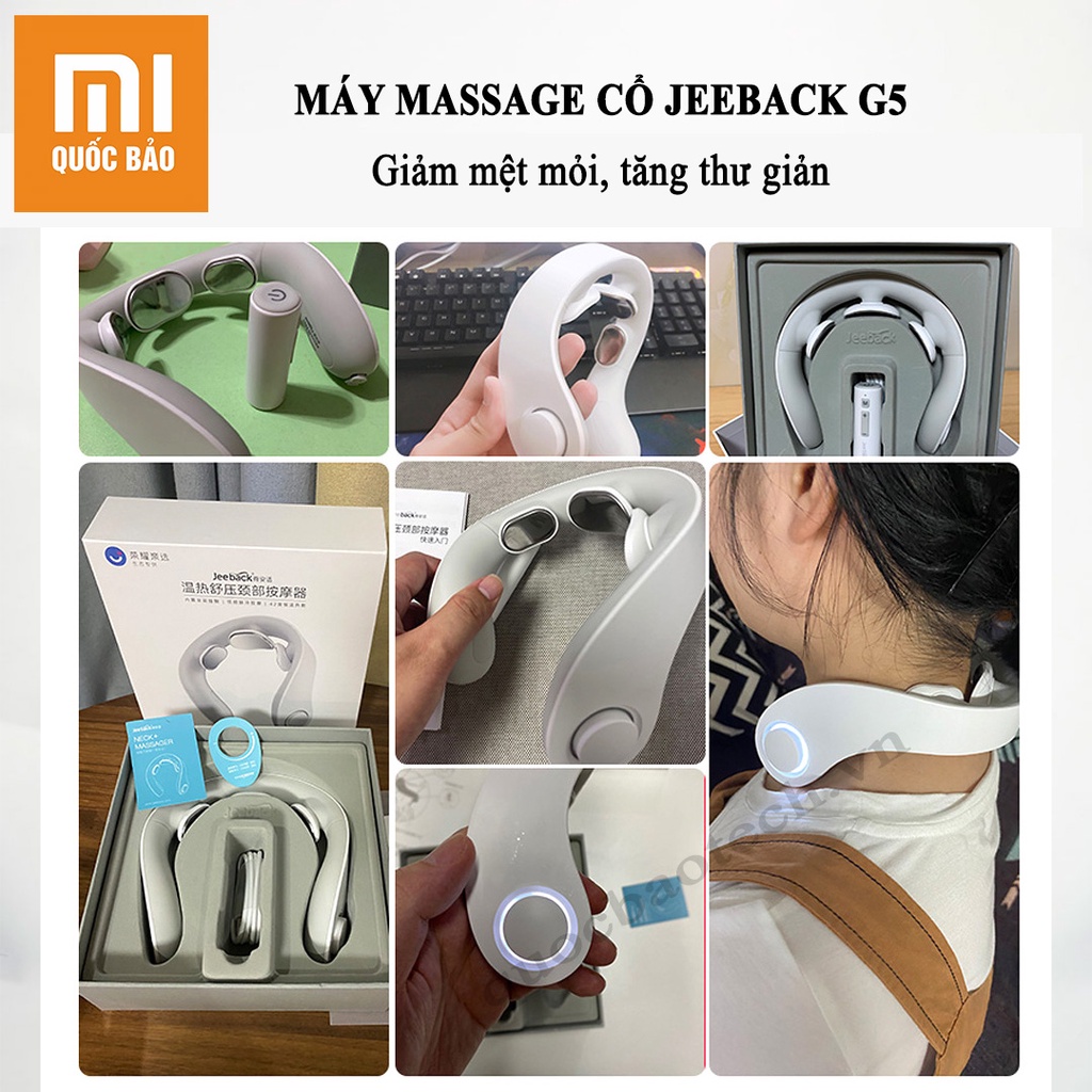 Máy massage cổ thông minh Xiaomi Jeeback G5