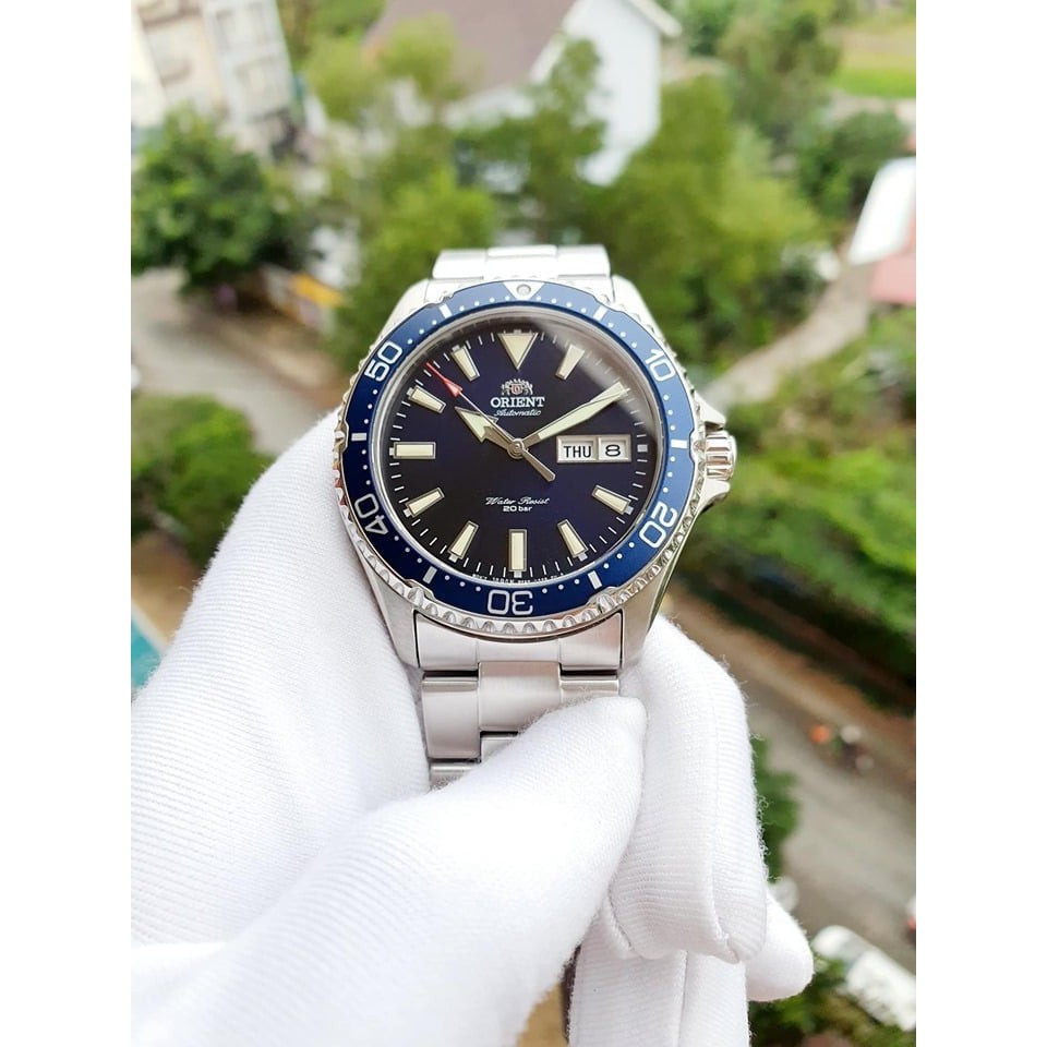 Đồng hồ nam chính hãng Orient MAKO III BLUE RA-AA0002L19B