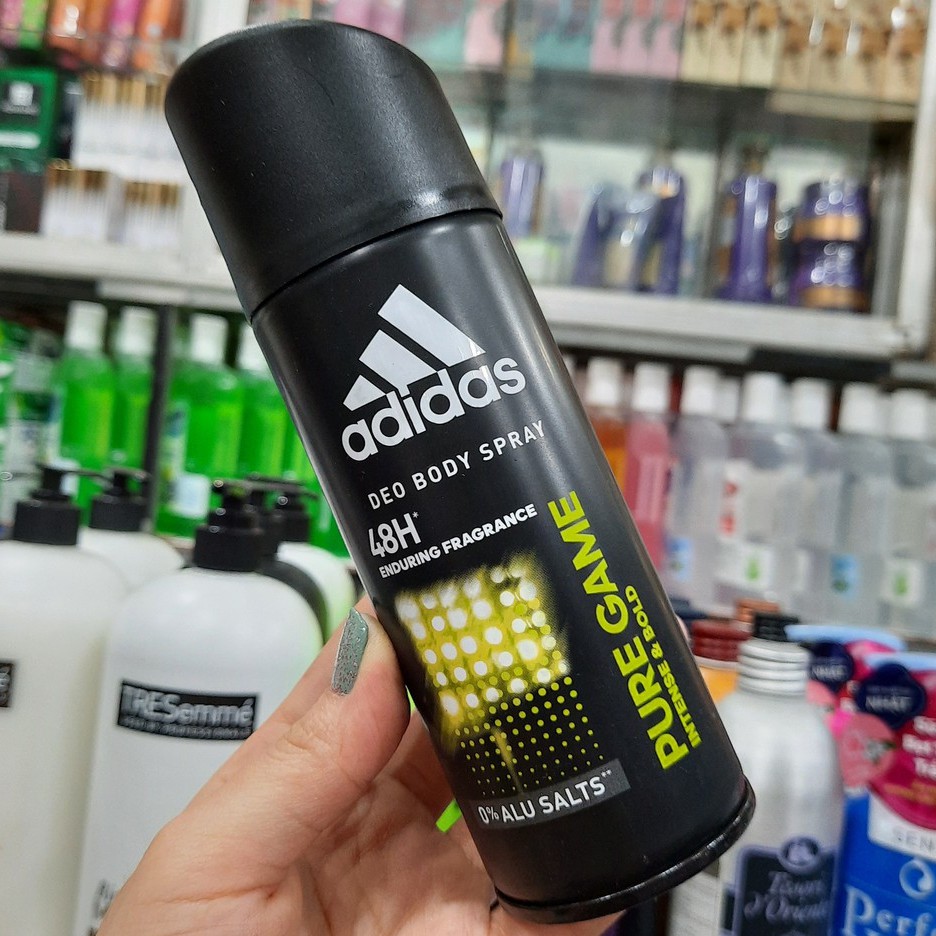 Xịt khử mùi toàn thân Adidas Pure Game - Pháp - 150ml