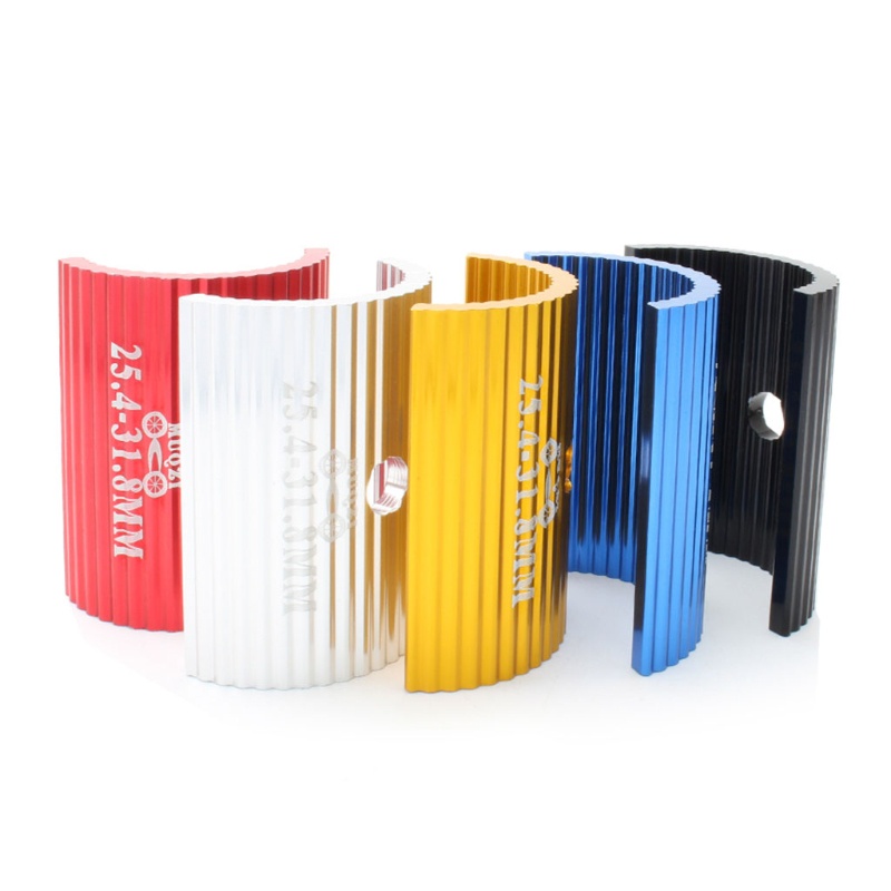 Set 2 Vòng Đệm Tay Lái Xe Đạp Bằng Hợp Kim Nhôm 25 4-31 8mm