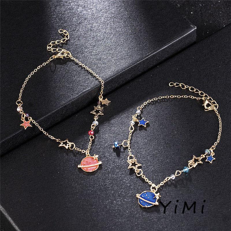 【Yimi.Vn】Vòng Tay Pha Lê Đa Năng Hình Hành Tinh Ngôi Sao Mộng Mơ Đơn Giản Cho Nữ
