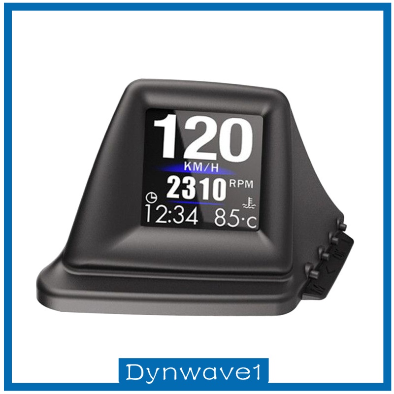 [DYNWAVE1] Car Head Up Display GPS OBD2 OBD Driving Computer Voltmeter LCD Screen