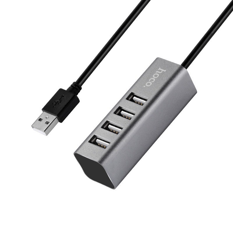 Hub chia 4 cổng USB Hoco HB1 Bảo Hành chính hãng 12T (LA77104)