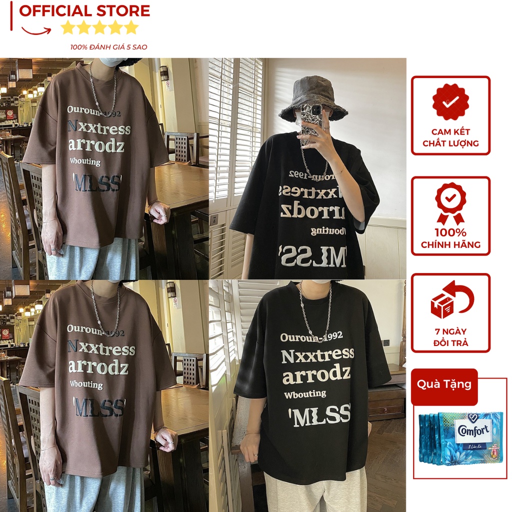 Áo thun cotton 2 chiều cao cấp phù hợp nam nữ