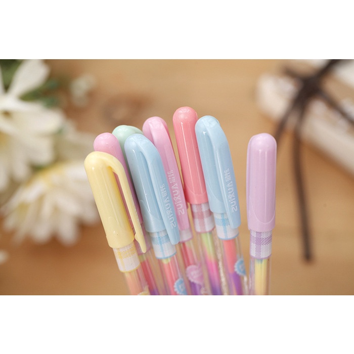 Bộ 6 Bút Lông Màu Sắc Nổi Bật Xinh Xắn
