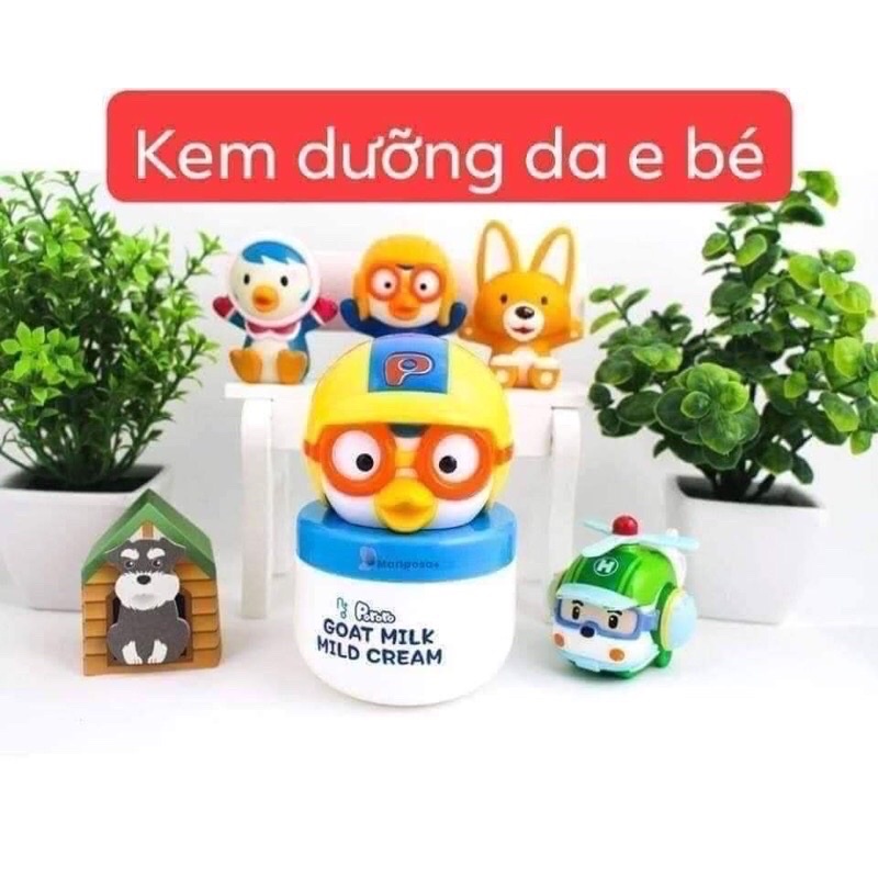 Kem dưỡng ẩm, kem bôi nẻ pororo hàn quốc cho bé