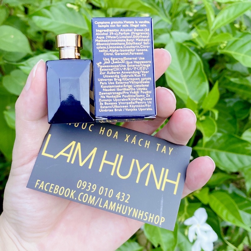 Nước hoa mini VERSACE DYLAN BLUE POUR HOMME 5ml