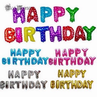 Bộ chứ lẻ HAPPY BIRTHDAY