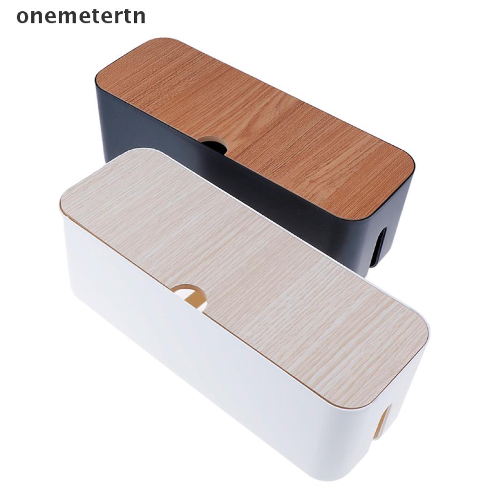 Hộp Đựng Ổ Cắm Điện / Dây Cáp Màu Bạc Tiện Dụng