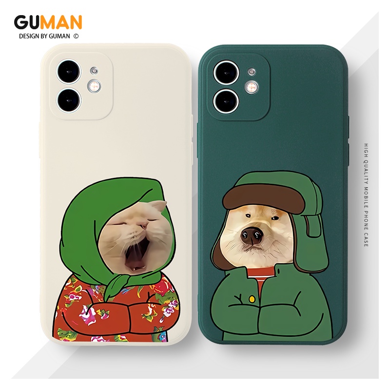 Ốp lưng GUMAN XYM905 silicon mềm kiểu cặp thích hợp cho Iphone 14 13 12 11 Pro Max SE 2020 X XR XS 8 7 6S 6Plus