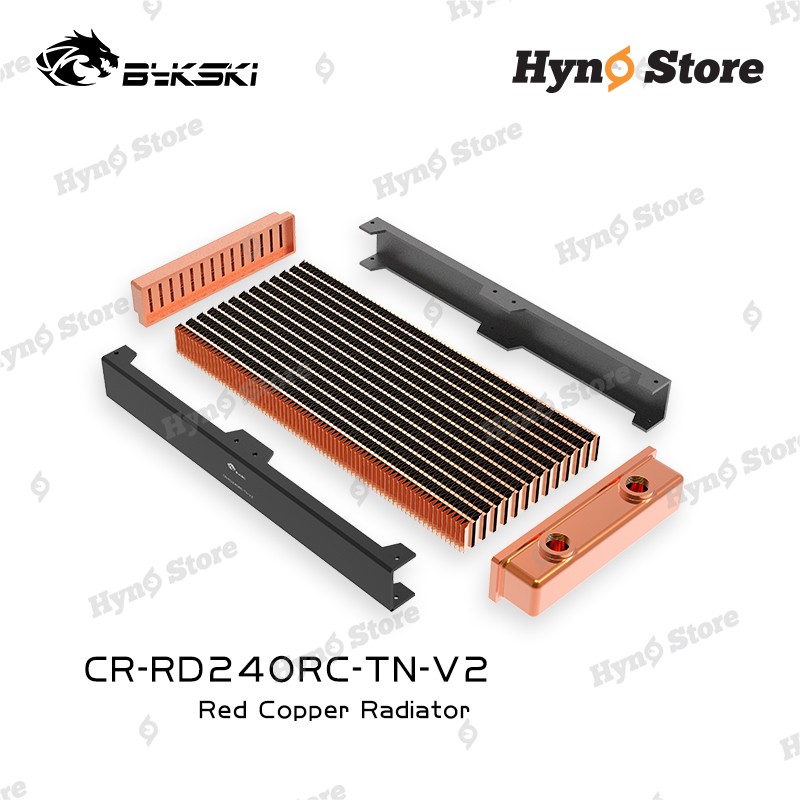 Radiator Két làm mát nước Bykski 240mm CR-RD240RC-TN-V2 Tản nhiệt nước custom - Hyno Store