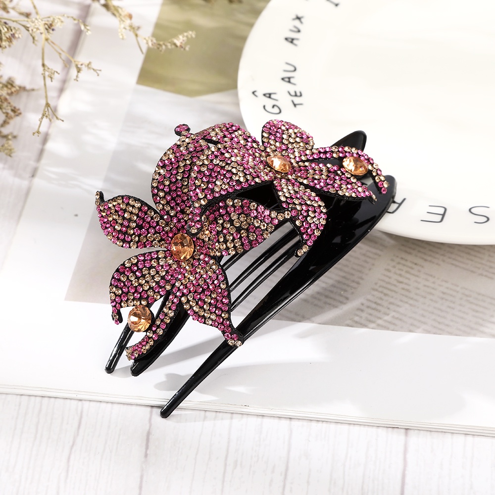 Kẹp Tóc Đính Đá Thời Trang Cho Nữ