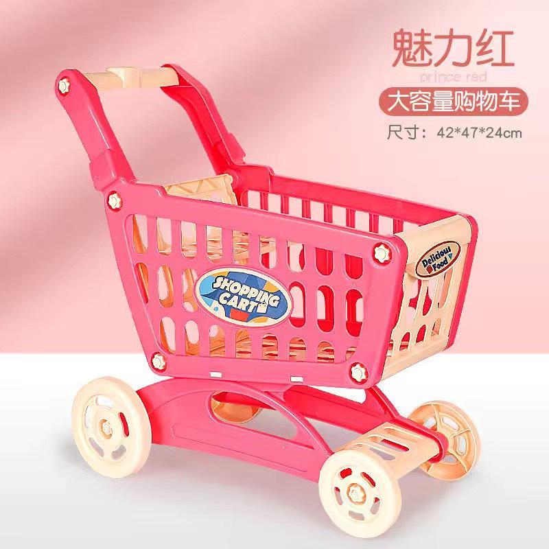 Xe Đẩy Đồ Chơi Búp Bê Cho Bé , Xe Đẩy Siêu Thị Cao Cấp Kèm Đồ Chơi