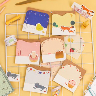 Giấy note/ Giấy ghi chú hoạt hình dễ thương (5 mẫu)