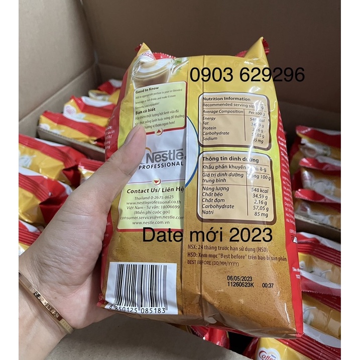 Bột kem Nestle Coffee Mate 453,7g nhập khẩu Thái Lan - date 2023 - bột kem béo pha trà sữa và cà phê