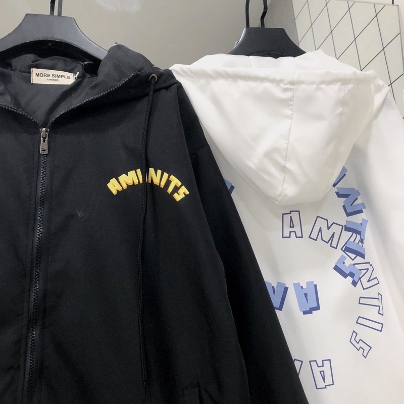 Áo Khoác Jacket Form Rộng NIT Vải Dù Trượt Nước Phong Cách Ulzzang - 84unisex