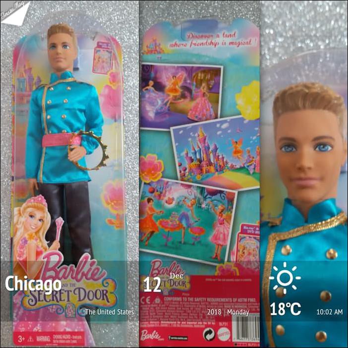 Búp Bê Barbie Ken / Prince / Ken Chính Hãng