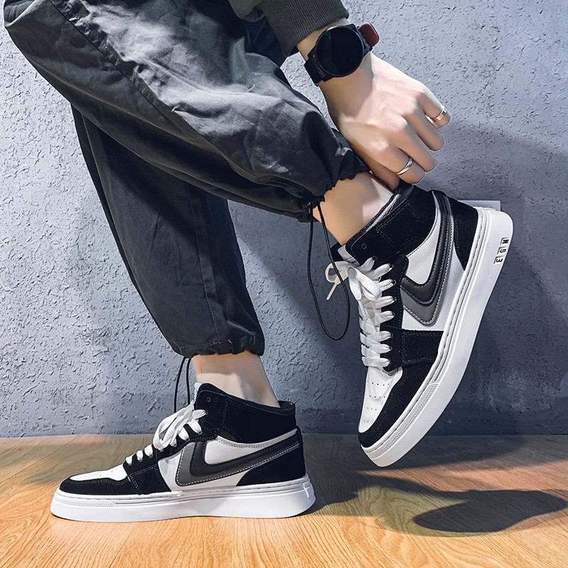 Giày cao cổ nam EGM sang chảnh siêu đỉnh mẫu mới hottrend 2021 | BigBuy360 - bigbuy360.vn