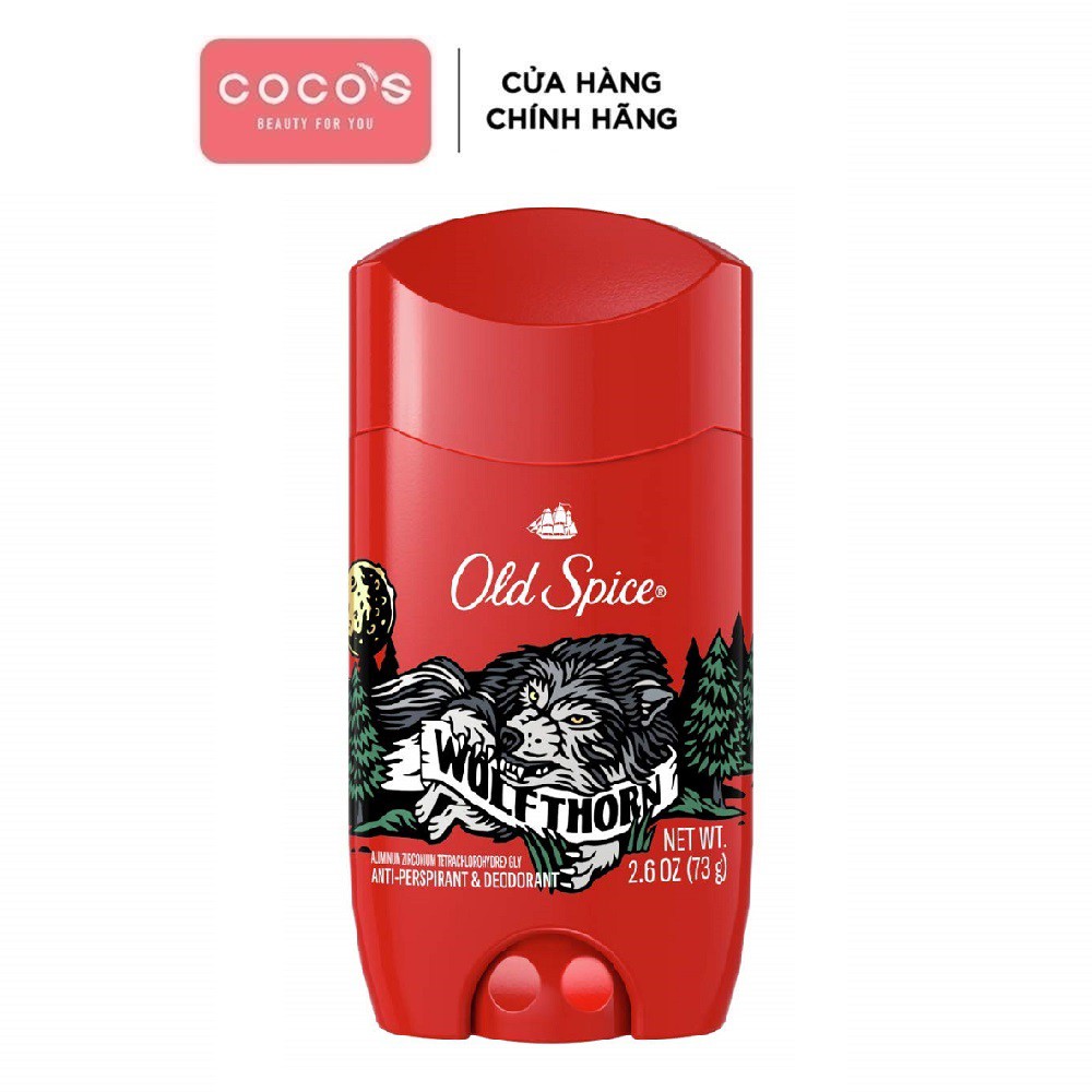 [Mã COSCOCOT3 -8% đơn 250K] Lăn Khử Mùi Old Spice Wolfthorn 73g