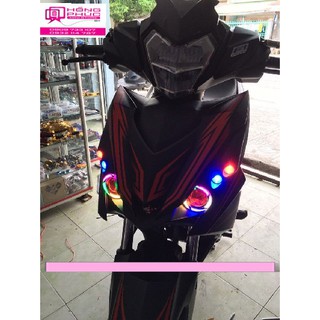 Đèn Mắt Cú Lốc Xoáy 7 Màu Cho Winner 150 Cực Đẹp