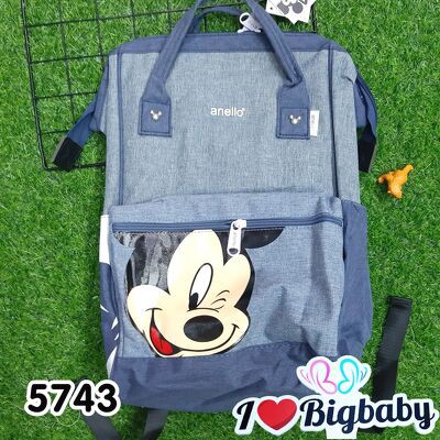 Ba lô Mickey, ba lô bỉm sữa cho mẹ, hàng xuất khẩu, đường may kĩ, đẹp, bền, mã 5740-5743