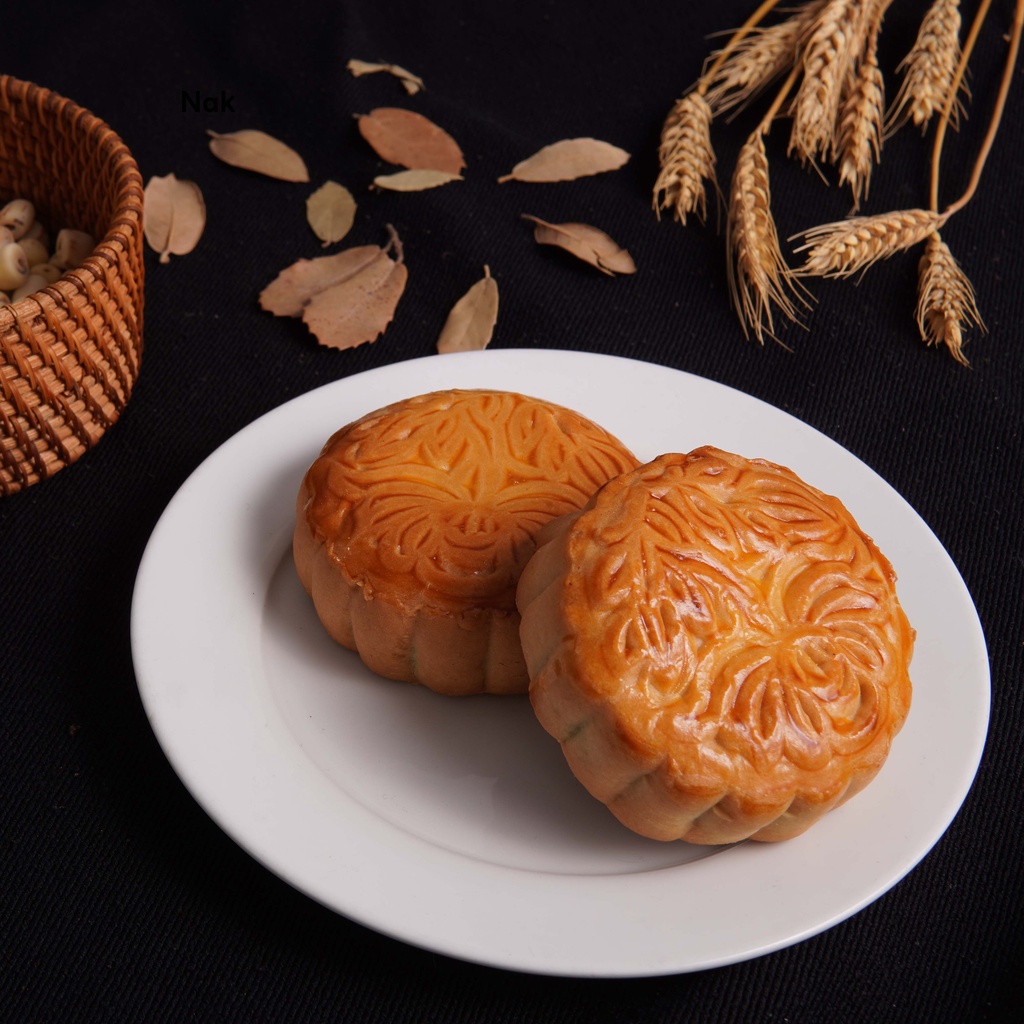 Bánh trung thu Nhật Bản Nakayama Geppei nhân đậu xanh 140g
