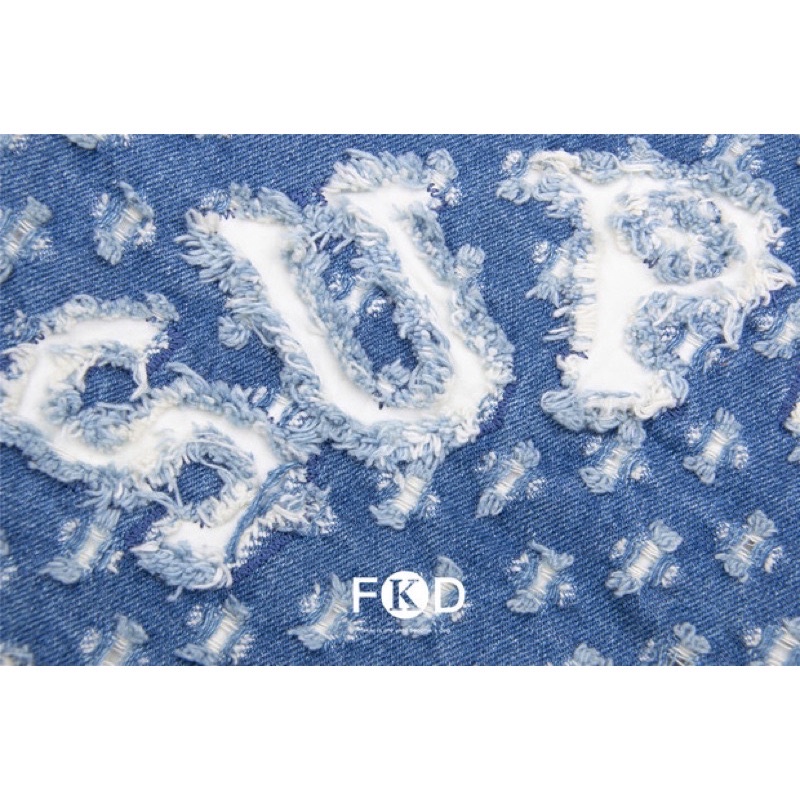 Áo bò Supreme 20SS/  Denim Trucker Jacket Supreme