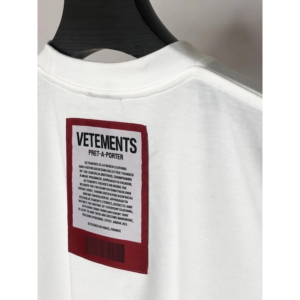 Áo thun tay lỡ In Ngực Vetements , áo phông T Shirt nam nữ unisex, MSW Town | BigBuy360 - bigbuy360.vn