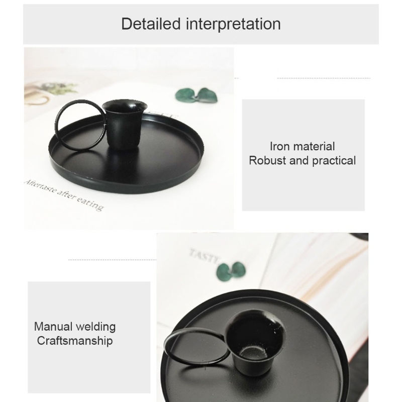 Giá Đỡ Đèn Cầy Bằng Sắt Phong Cách Hiện Đại Thời Trang Cho Nhà Ở