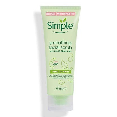 Tẩy tế bào chết Simple Kind To Skin Soothing Facial Scrub 75ml