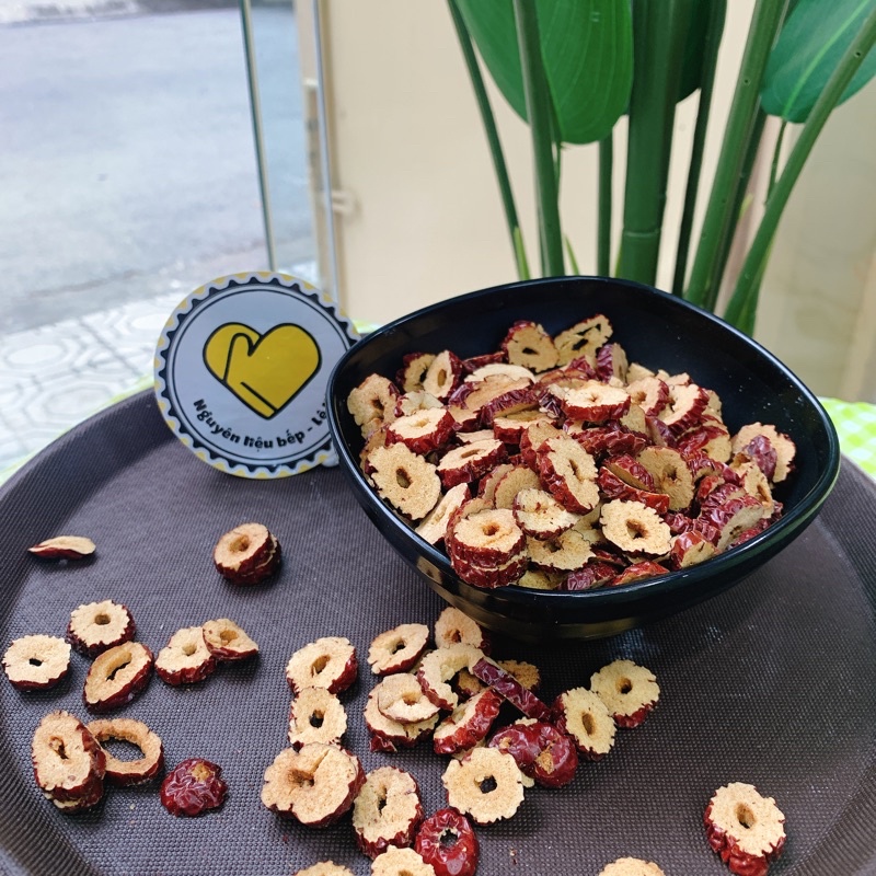 Táo đỏ cắt lát - Táo Pha Trà - Táo lát - 500g [ nguyên liệu làm chè dưỡng nhan]