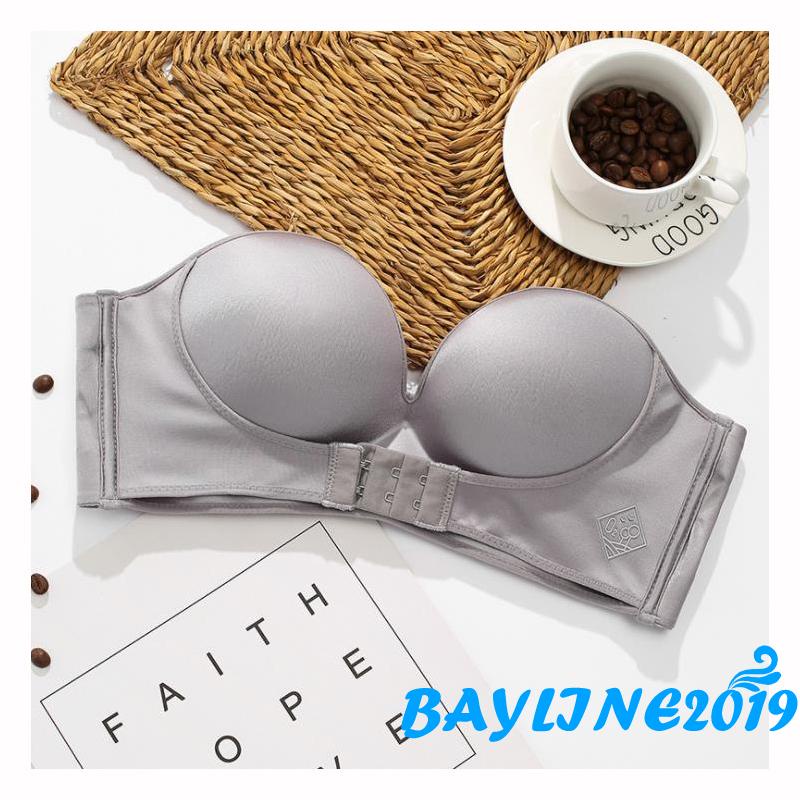 Áo lót ống màu nude/xám/đen nâng ngực thoải mái dành cho nữ