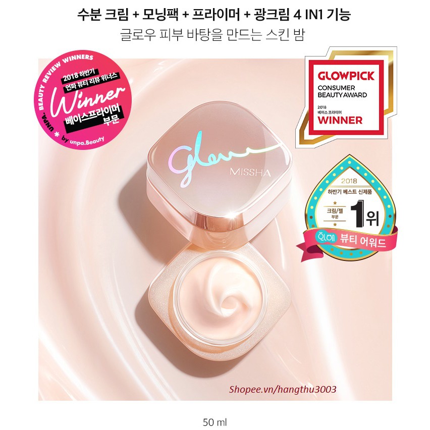 KEM LÓT ĐA NĂNG MISSHA GLOW SKIN BALM DƯỠNG ẨM CHỐNG LÃO HÓA