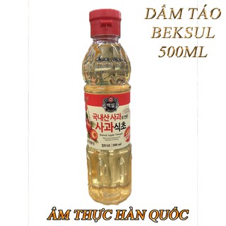 DẤM TÁO HÀN QUỐC BEKSUL CHAI 500ML (alifoodmart)