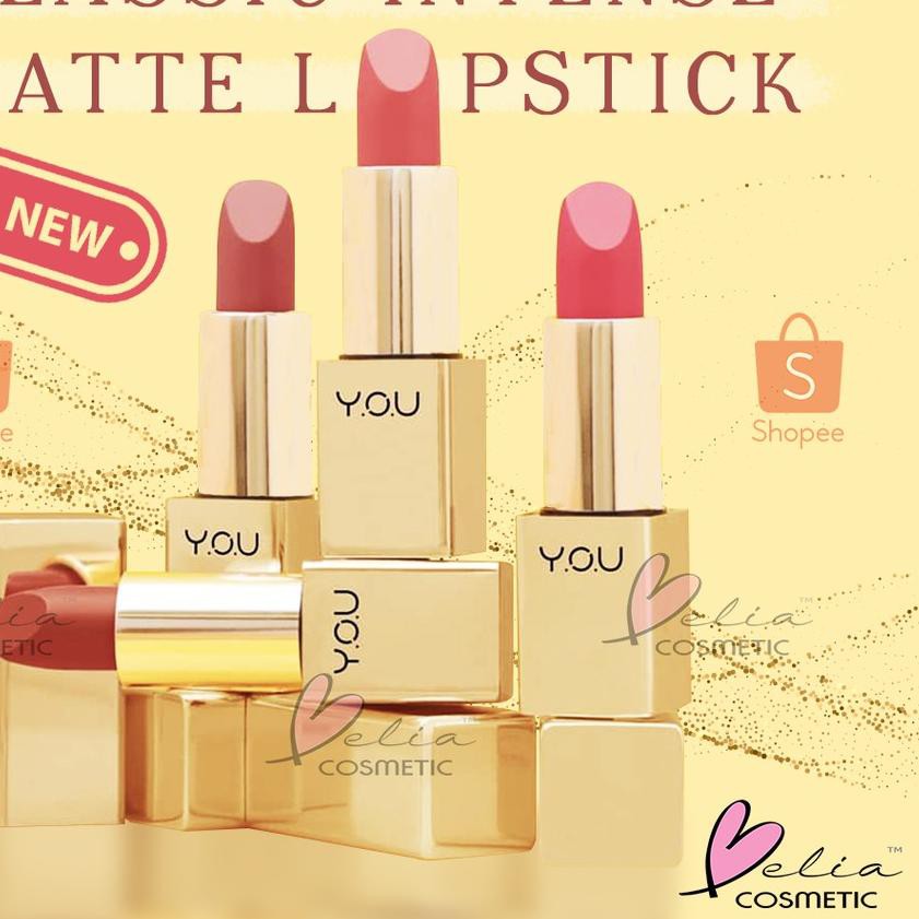 (Hàng Mới Về) Son Lì Belia You The Gold One Cổ Điển Y.O.U Ggh-288 | BigBuy360 - bigbuy360.vn