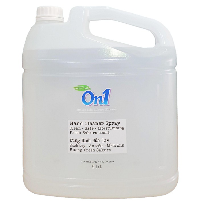 Dung dịch rửa tay khô On1 5 lít hương Bamboo Charcoal