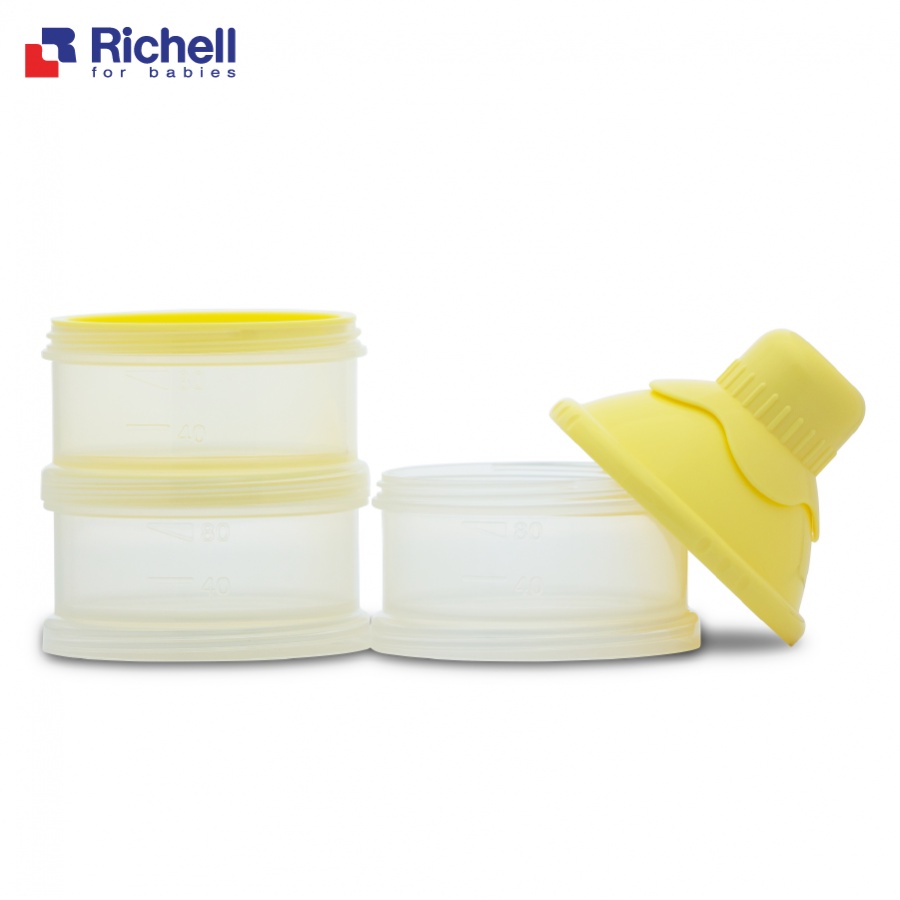 Hộp Chia Sữa Bột Richell 3 Tầng RC98892