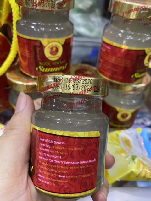 HỘP 6 HỦ NƯỚC YẾN SÀO SUNNETE ĐƯỜNG PHÈN | BigBuy360 - bigbuy360.vn