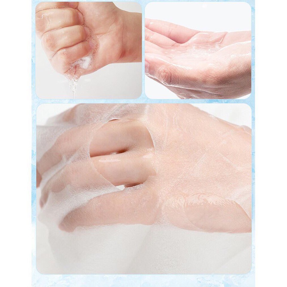 Lẻ 1 miếng mặt nạ đá băng Hydra Smoothing Skin Ice Membrane Images